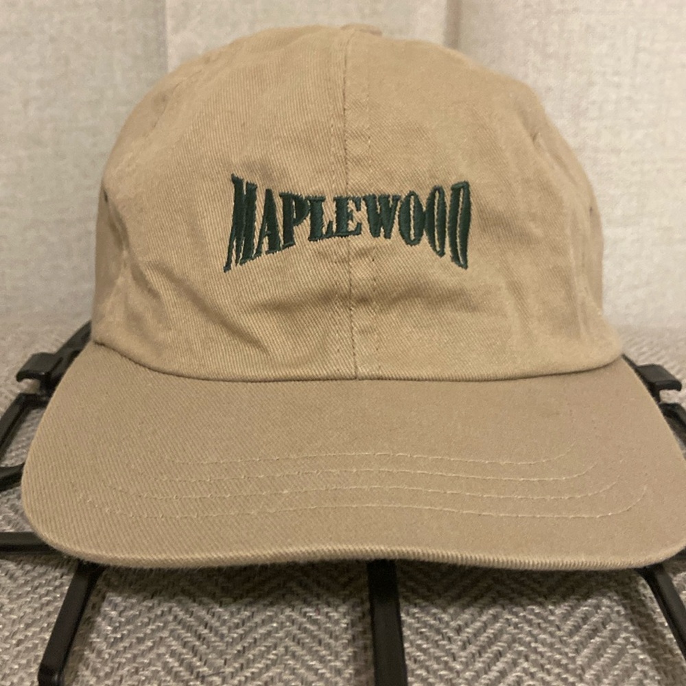 🔥EC🔥Maplewood NJ Made In USA Embroidered Cotton Strapback Cap.